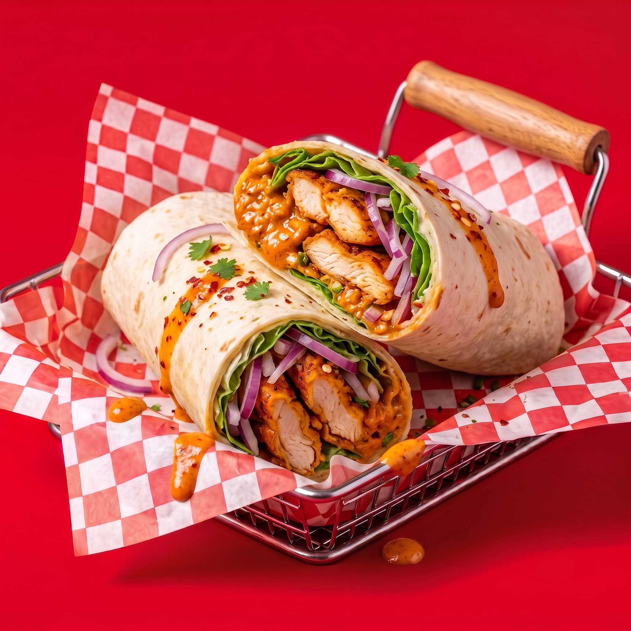 Peri Peri Chicken Wrap